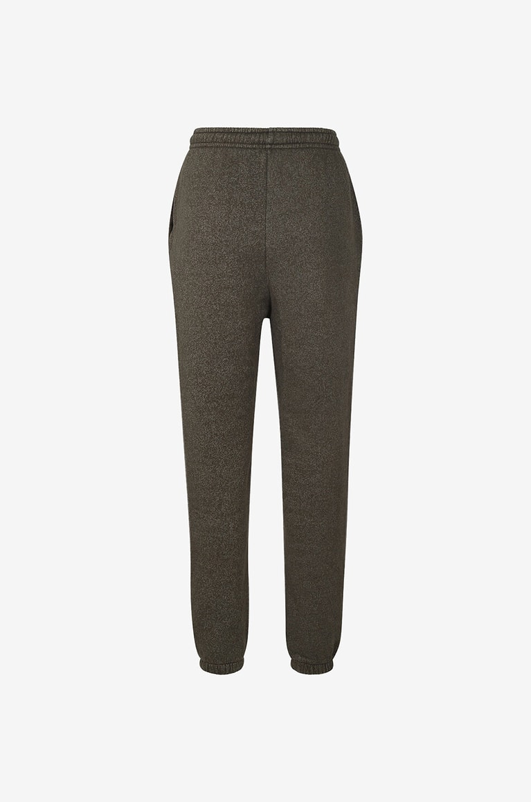 AMERICAN VINTAGE Pantalon de jogging en coton Ikatown Femme VERT FONCÉ 2