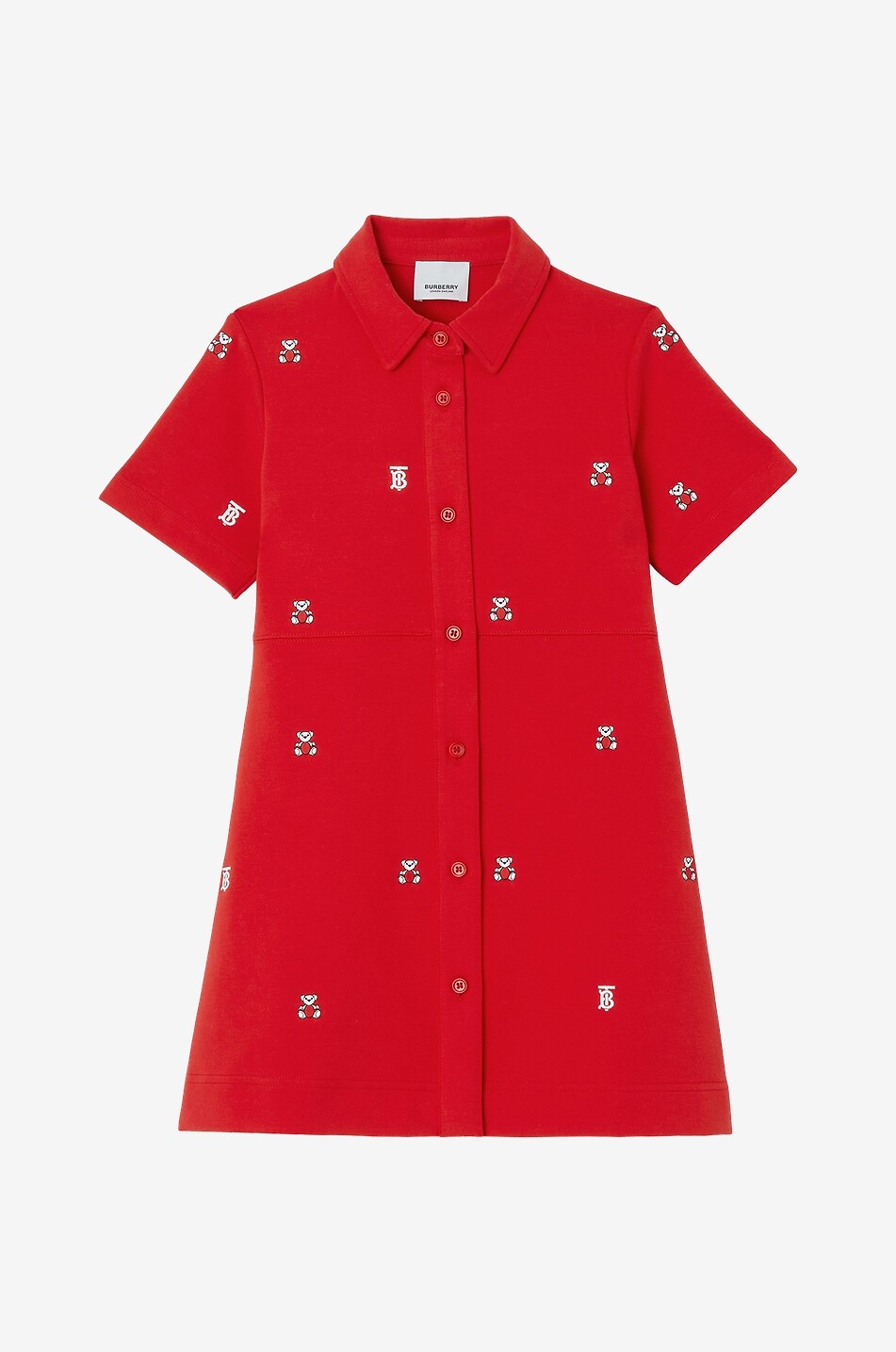 Robe chemise fille en jersey Romola Bear