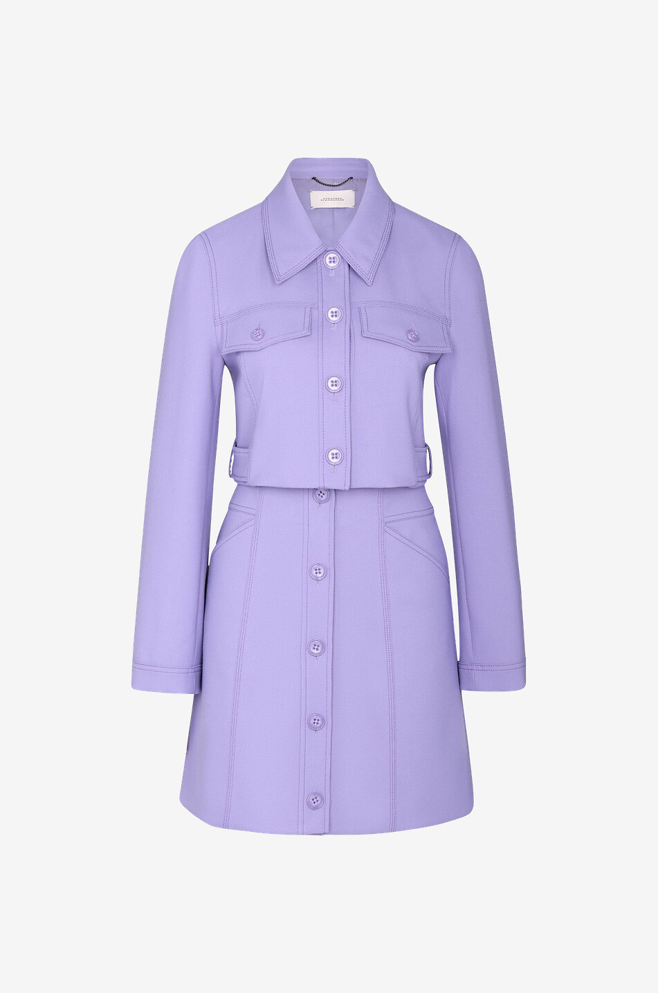 DOROTHEE SCHUMACHER Casual Attraction cropped jacket Women PURPLE 3
