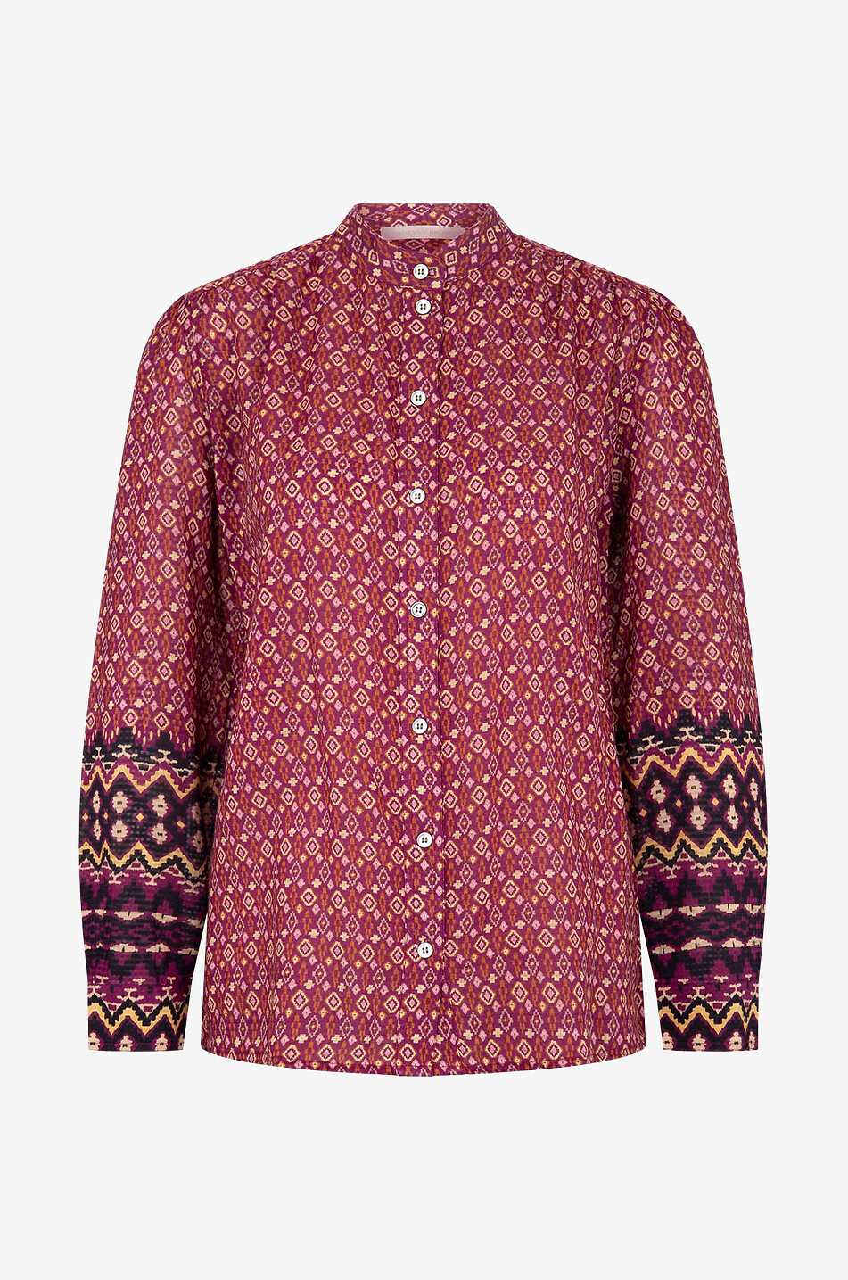 VANESSA BRUNO Chemise à manches longues en viscose et coton Thomas Femme MULTICOLORE 1