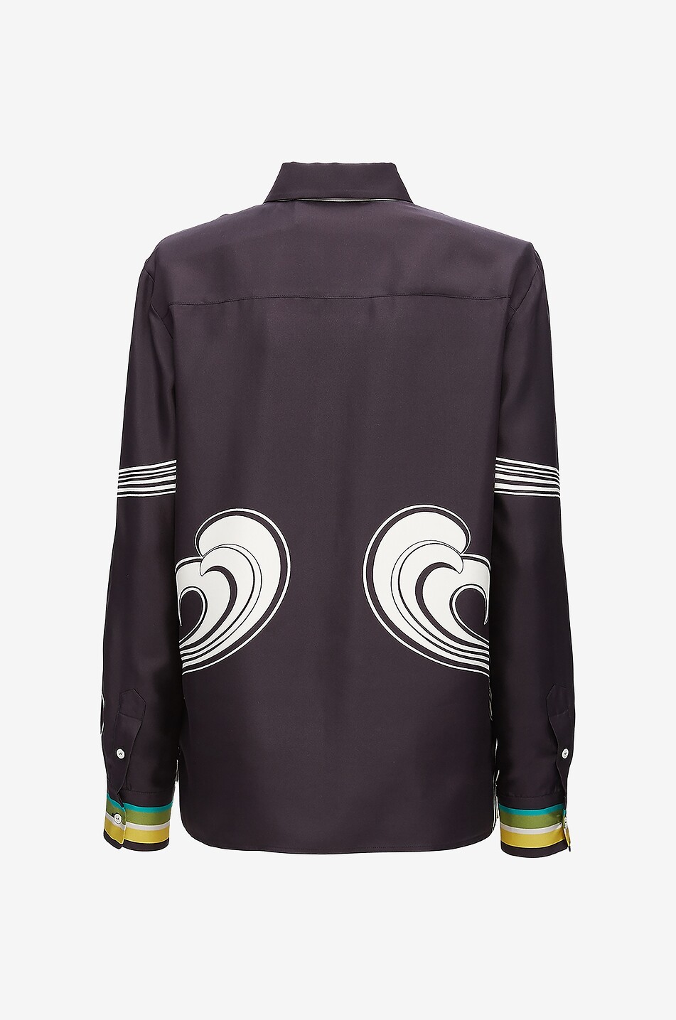 Boy Rainbow Placé silk shirt