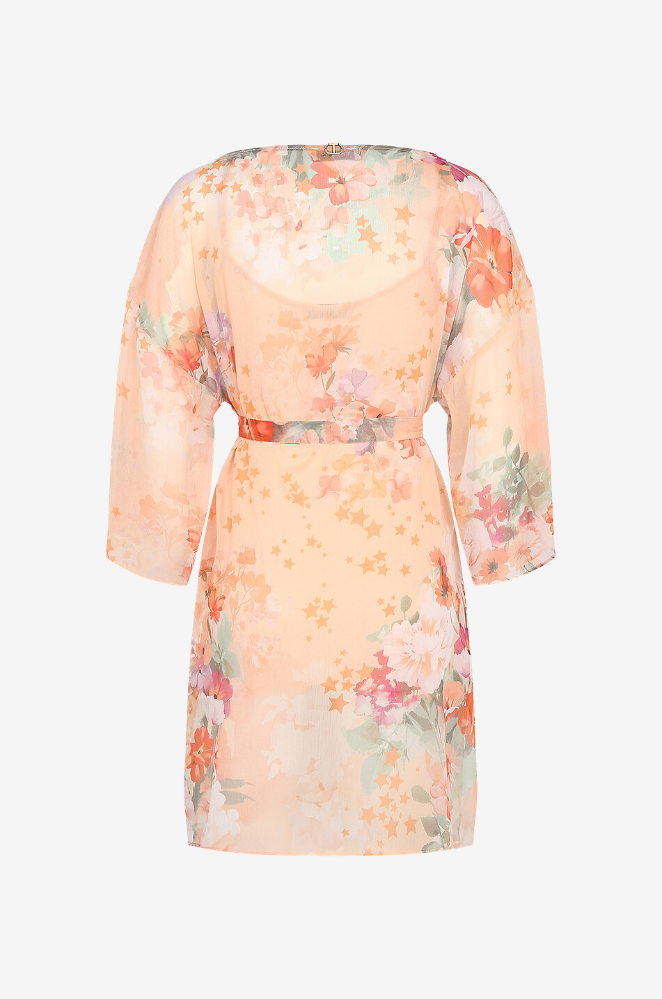 TWINSET Floral print tunic Women MULTI COLOURED 2