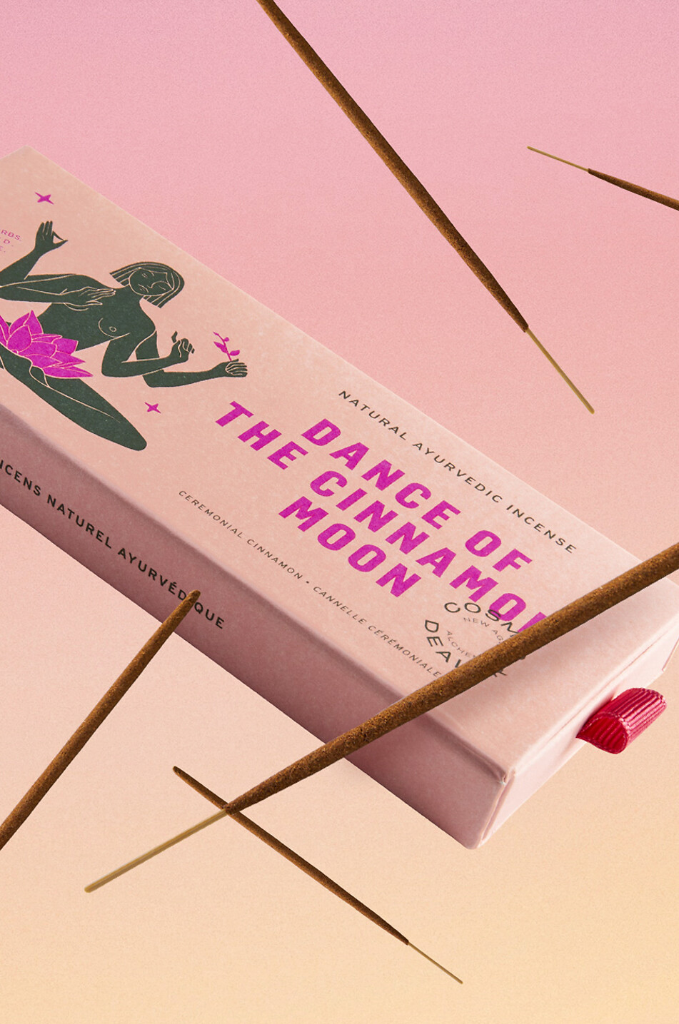 COSMIC DEALER Räucherstäbchen für Zeremonien Dance of the Cinnamon Moon Haus Farblos 3