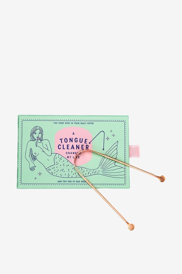 COSMIC DEALER Ayurvedischer Zungenschaber A Tongue Cleaner Changed My Life Unisex Farblos 1
