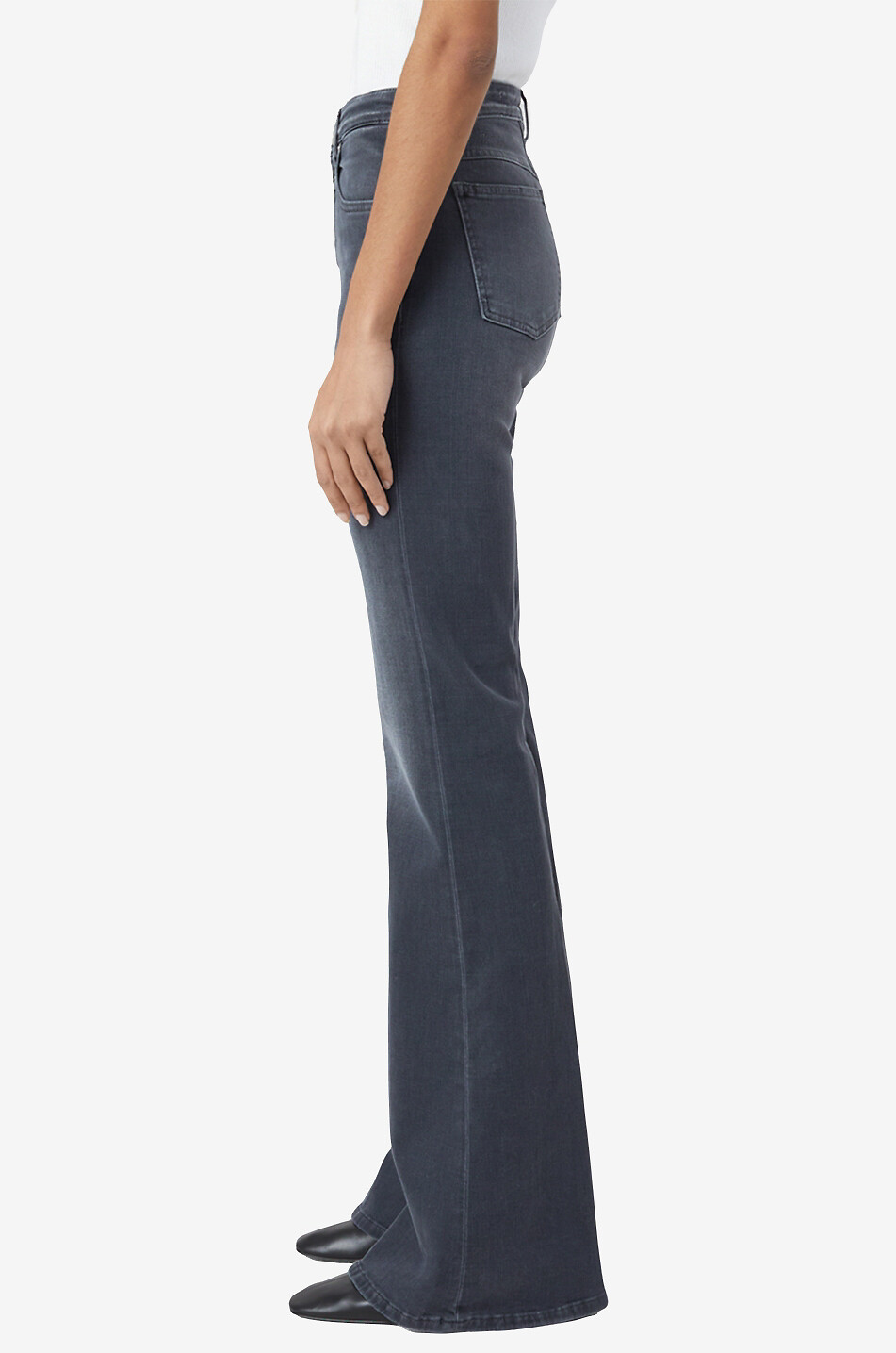 Bootcut-Jeans aus Bio-Baumwolle Rawlin