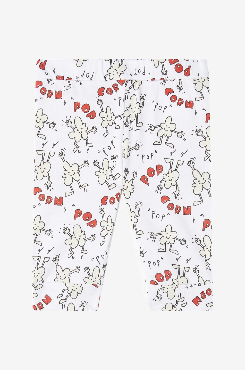 Baby-Leggings aus Bio-Jersey Pop Corn