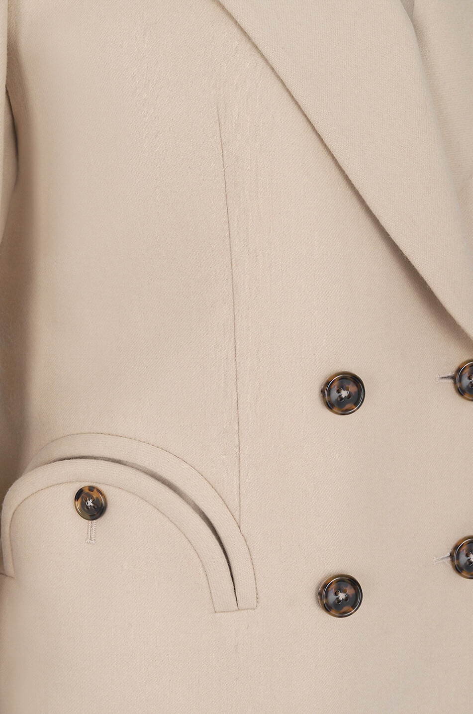 Faith virgin wool double-breasted blazer