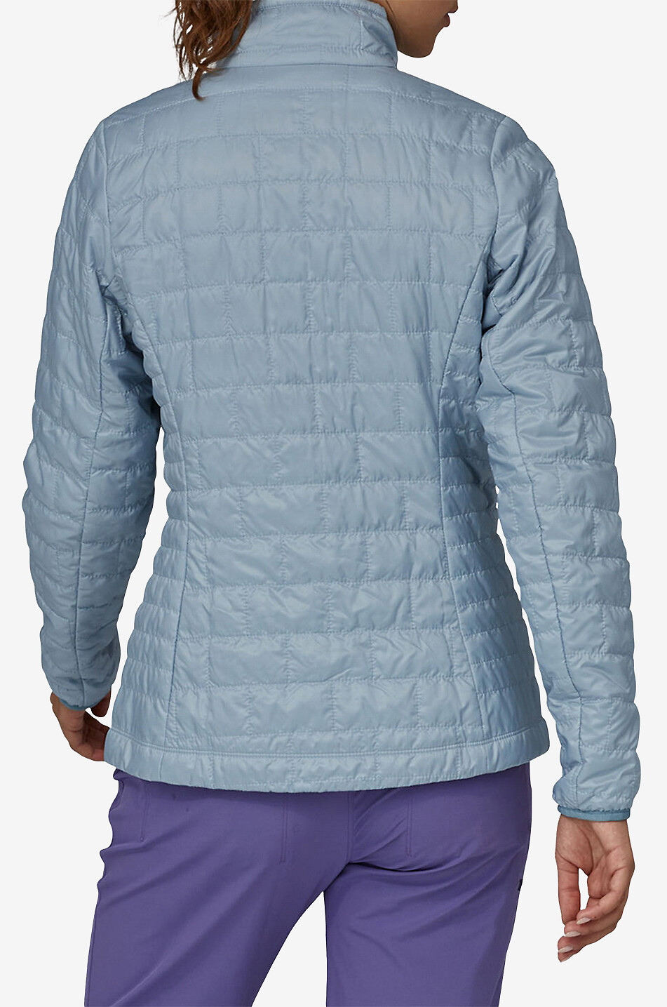 PATAGONIA W's Nano Puff padded jacket Women LIGHT BLUE 3