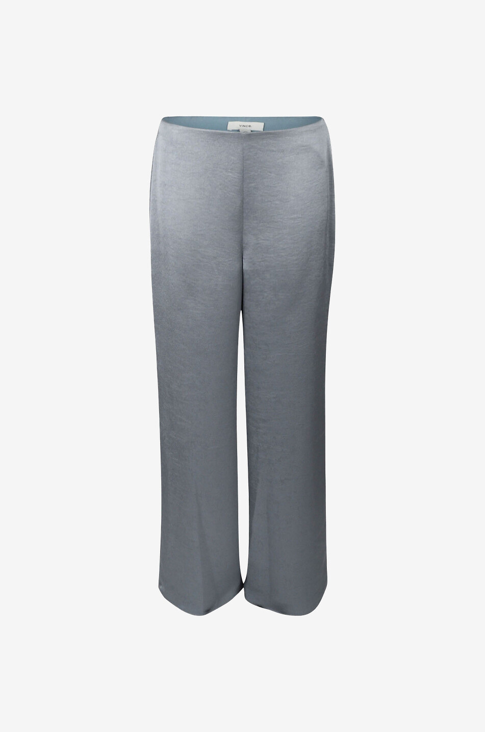 Hose mit weitem Bein aus Satin