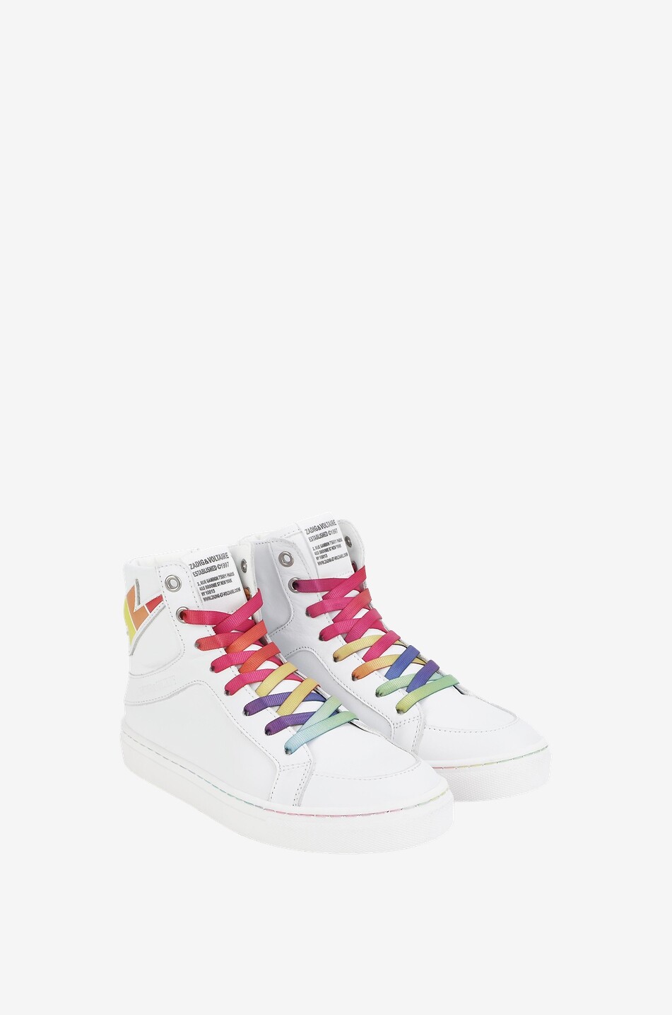 Hohe Mädchen-Schnürsneakers