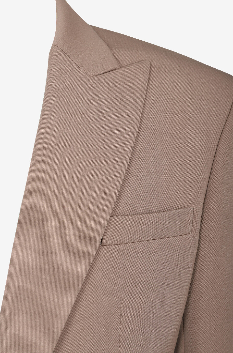 Einreihiger Wollblazer im Slim-Fit