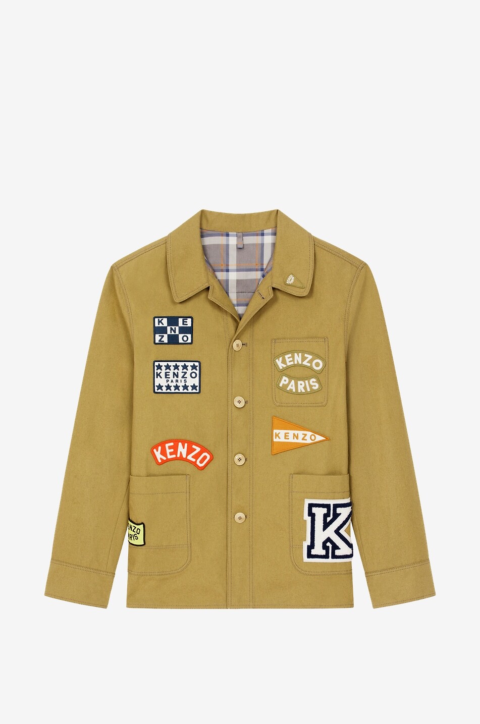 Kenzo Sailor canvas shirt jacket