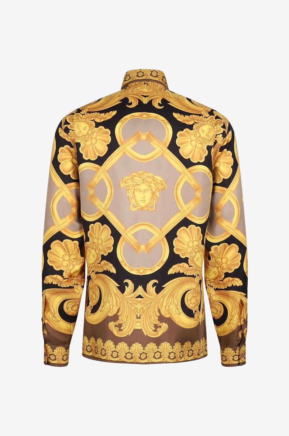 VERSACE Seidenhemd mit Print Barocco 660 Herren BUNT 2