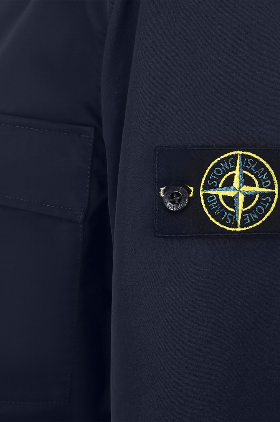 STONE ISLAND Leichter Parka 42730 Hyper Dense Nylon Raso Herren DUNKELBLAU 3