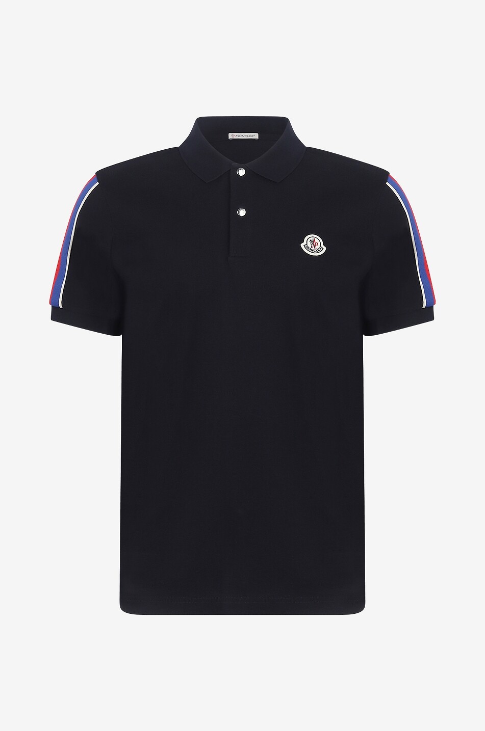 Moncler pique polo on sale