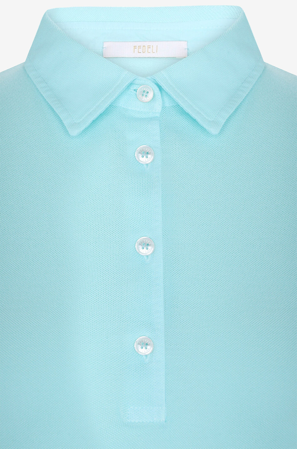 Kurzärmeliges Polohemd aus Baumwolle Izumi