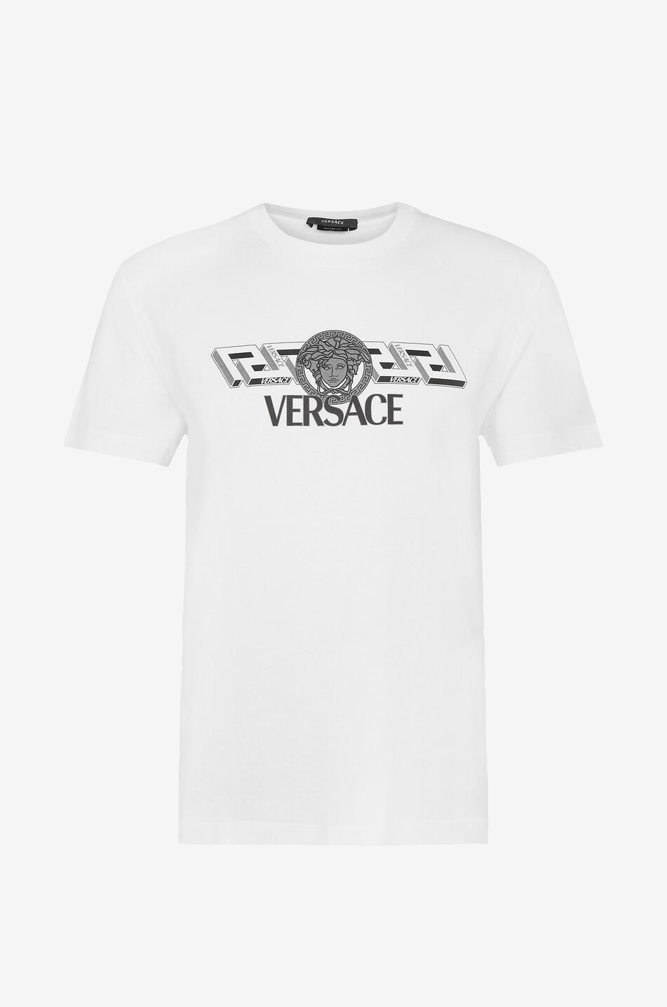 La Greca Logo printed jersey T-shirt