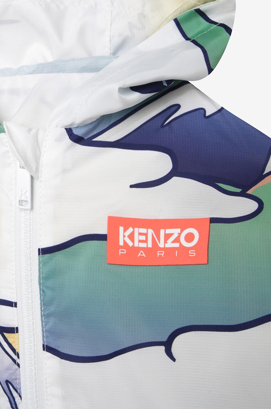KENZO Veste coupe-vent bébé Fukushima Bébé BLEU 3