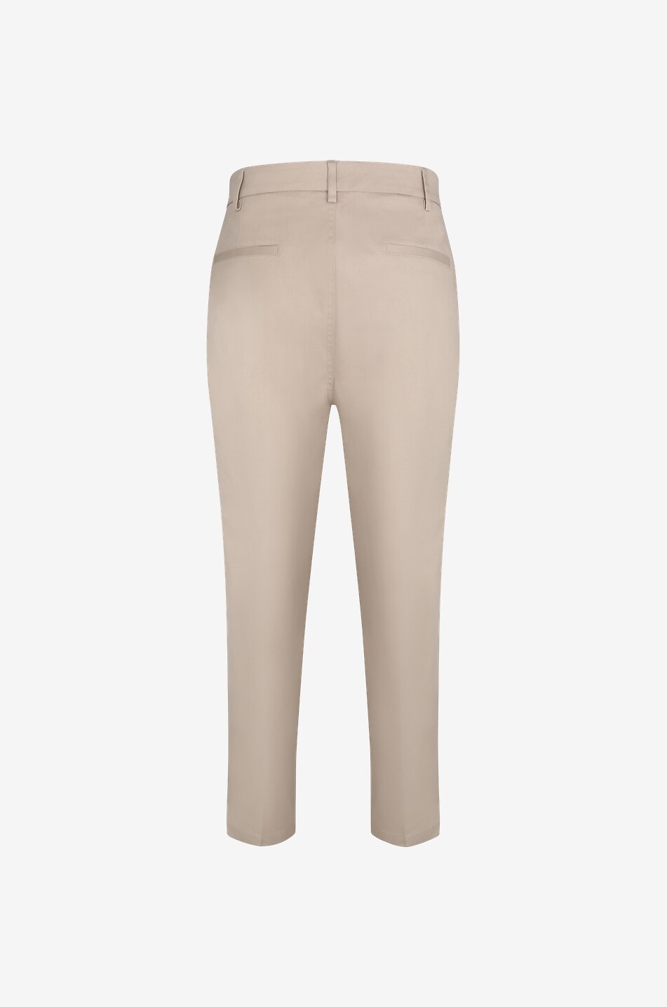 ETRO Cropped straight-leg gabardine trousers Men BEIGE 2
