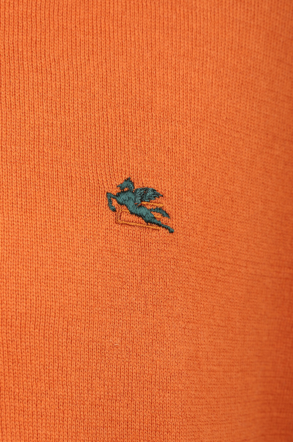 Knit cotton polo shirt with decorative trim