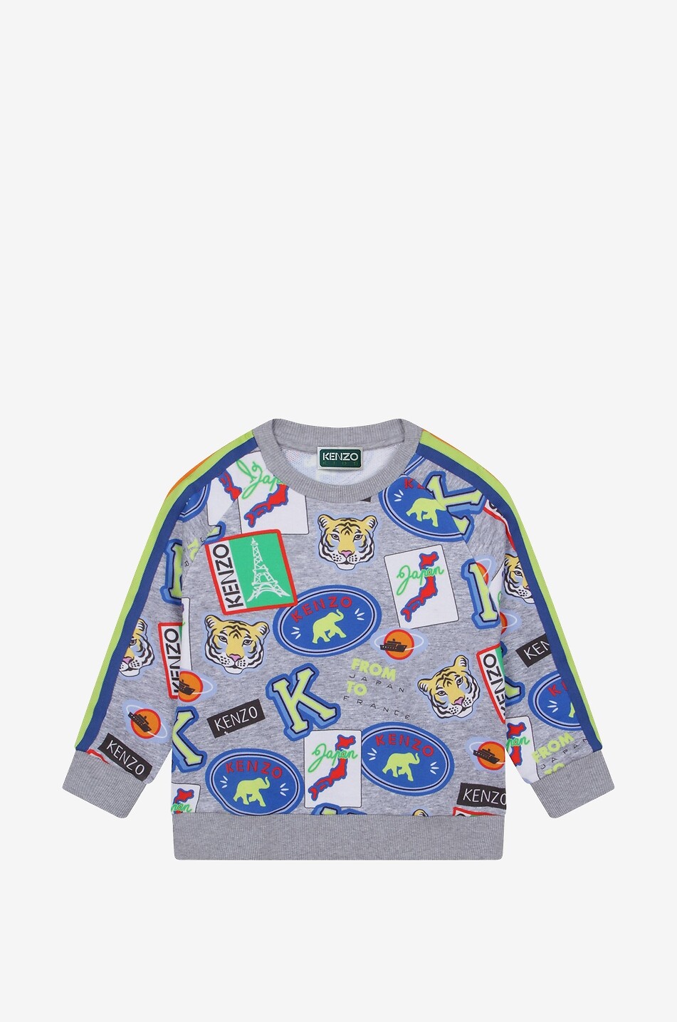 Sweat-shirt à motifs garçon Kenzo Travel