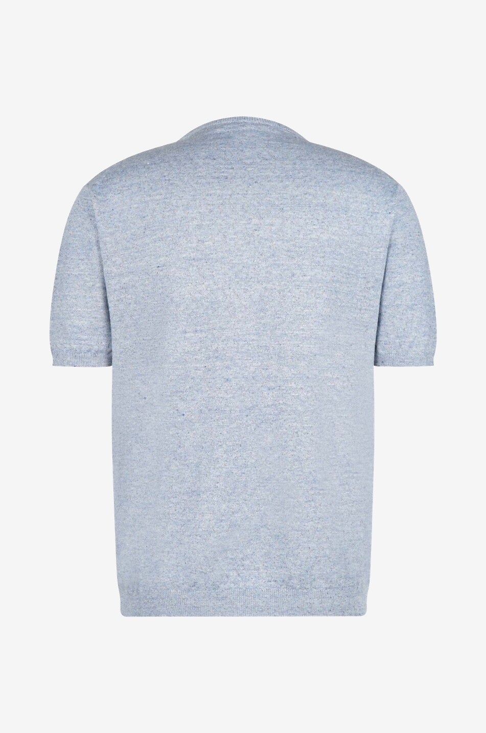 MAURIZIO BALDASSARI Kurzärmeliges T-Shirt aus Leinen Herren HELLBLAU 2