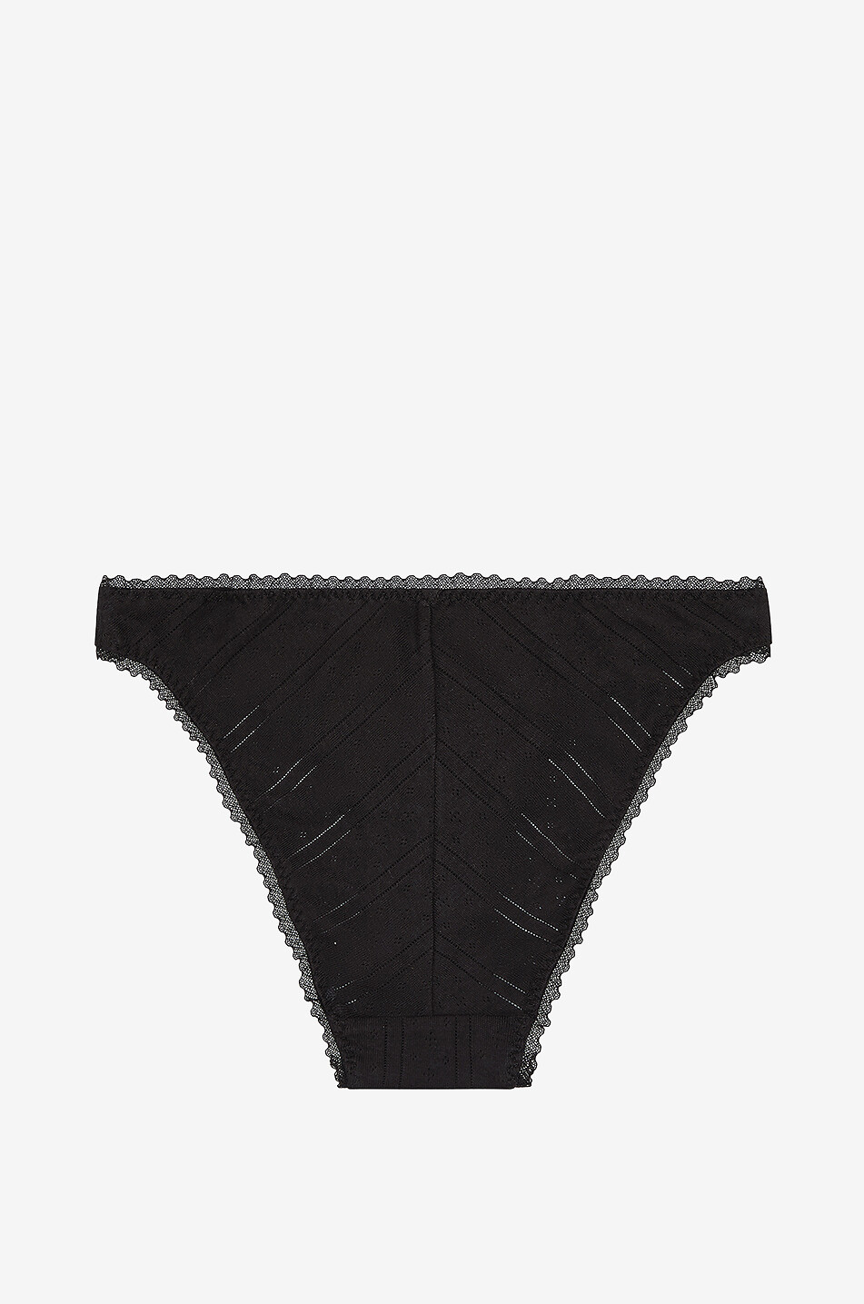 COU COU 3er-Set Slips mit hoher Taille aus Bio-Baumwolle The High Rise Damen SCHWARZ 2