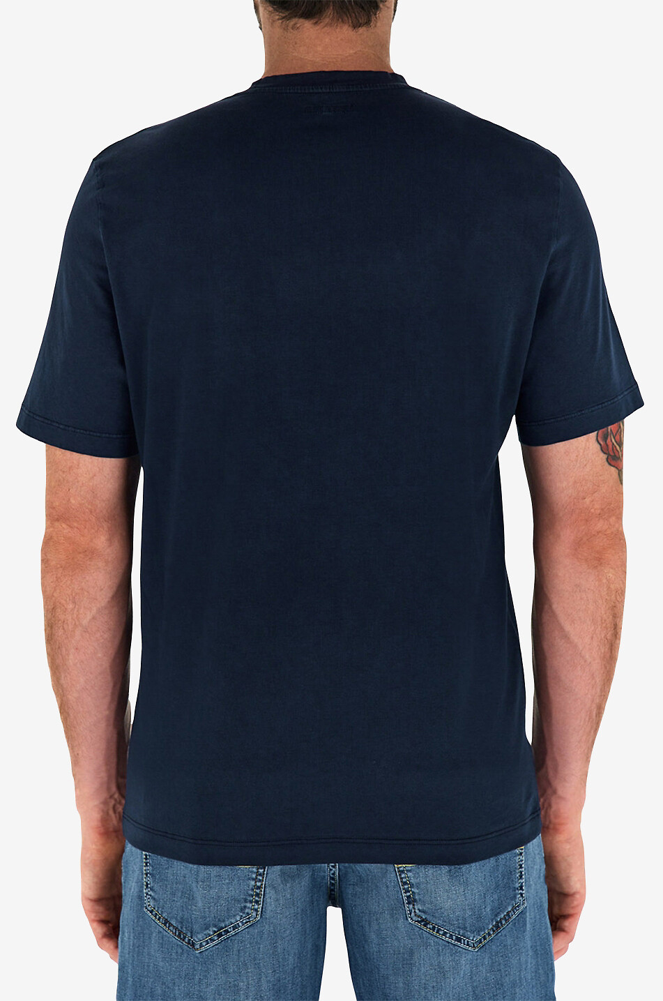JACOB COHEN T-shirt à manches courtes en coton Homme BLEU FONCE 4