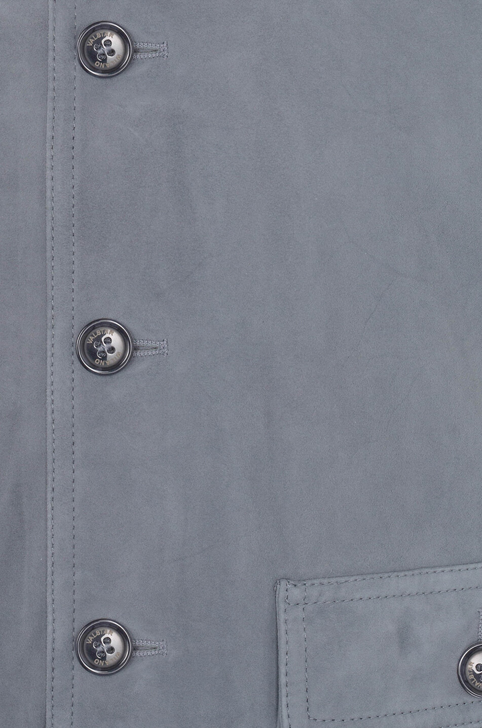VALSTAR MILANO 1911 Valstarino lightweight suede blouson Men LIGHT BLUE 3