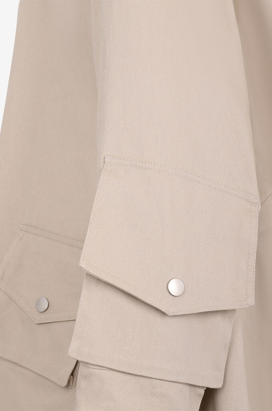 GRAHAM&MARSHALL Parka oversize légère en coton Femme BEIGE 3