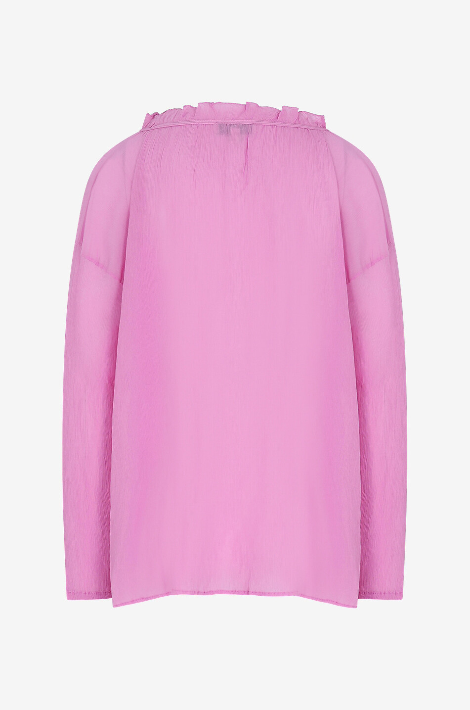 CHARLOTTE SPARRE COPENHAGEN Langärmelige Bluse aus Viskose Solid Damen ROSA 2