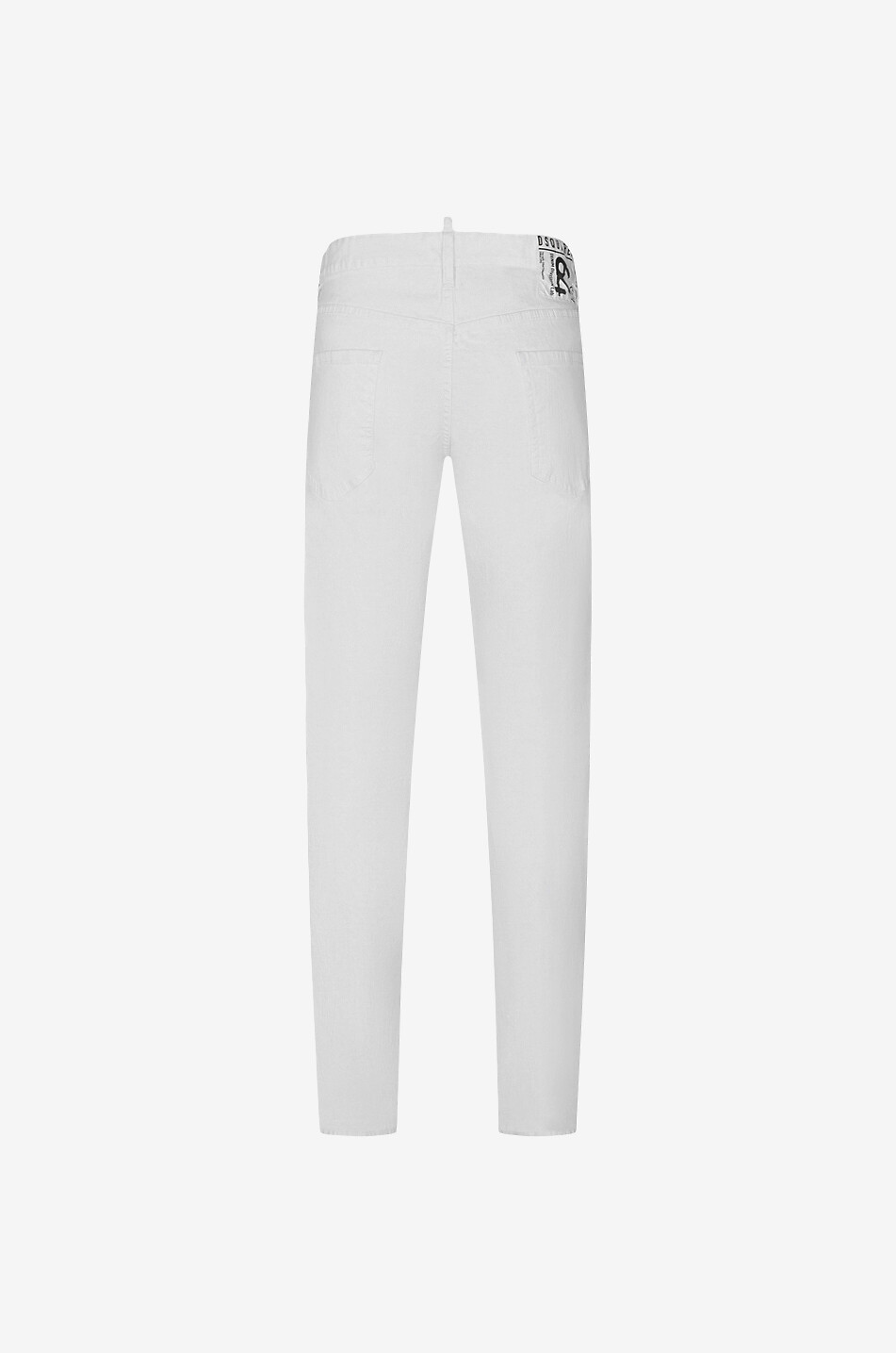 DSQUARED2 Jean slim en coton Cool Guy Homme BLANC 2