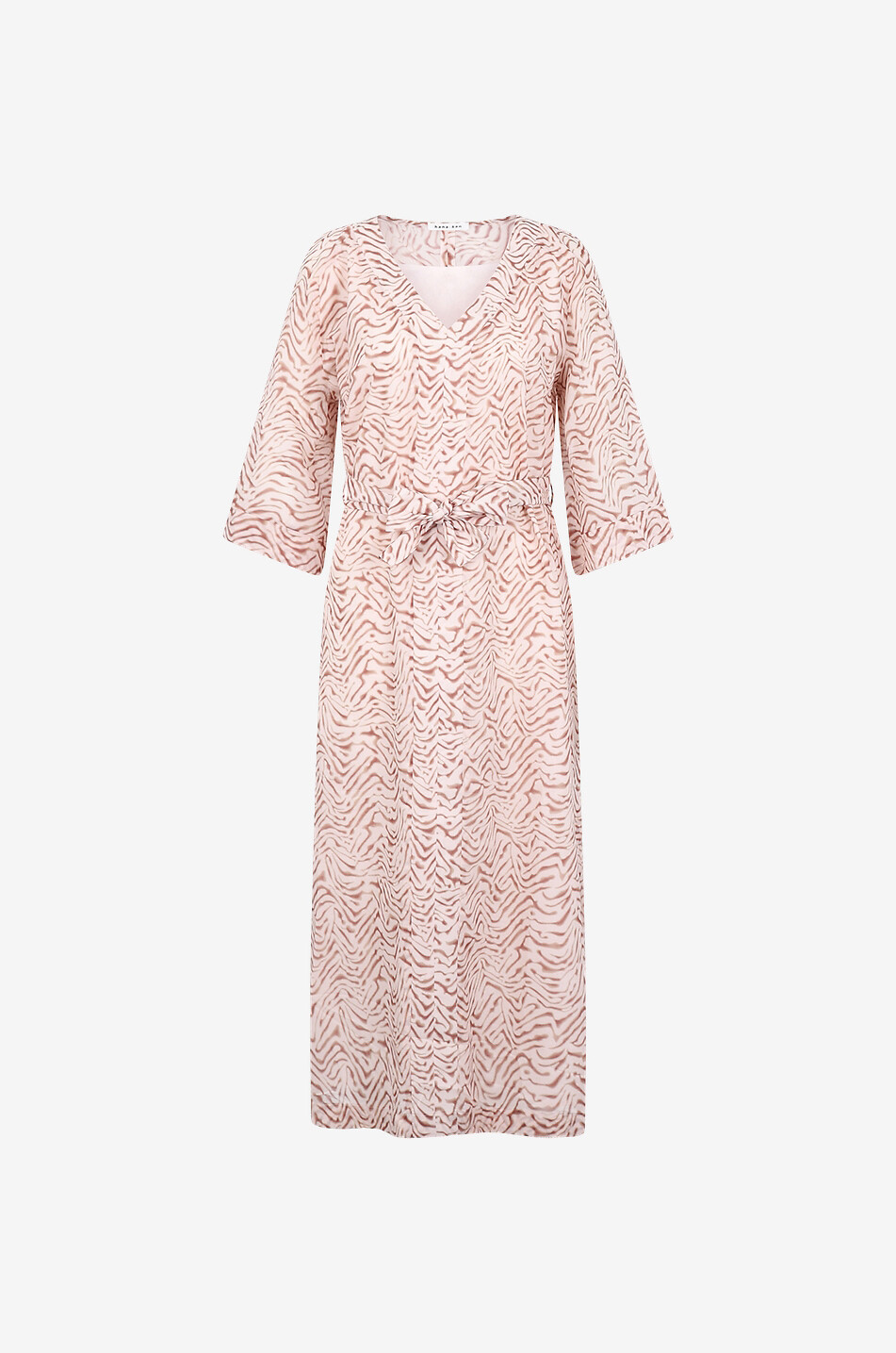 Robe midi imprimée en coton Danis