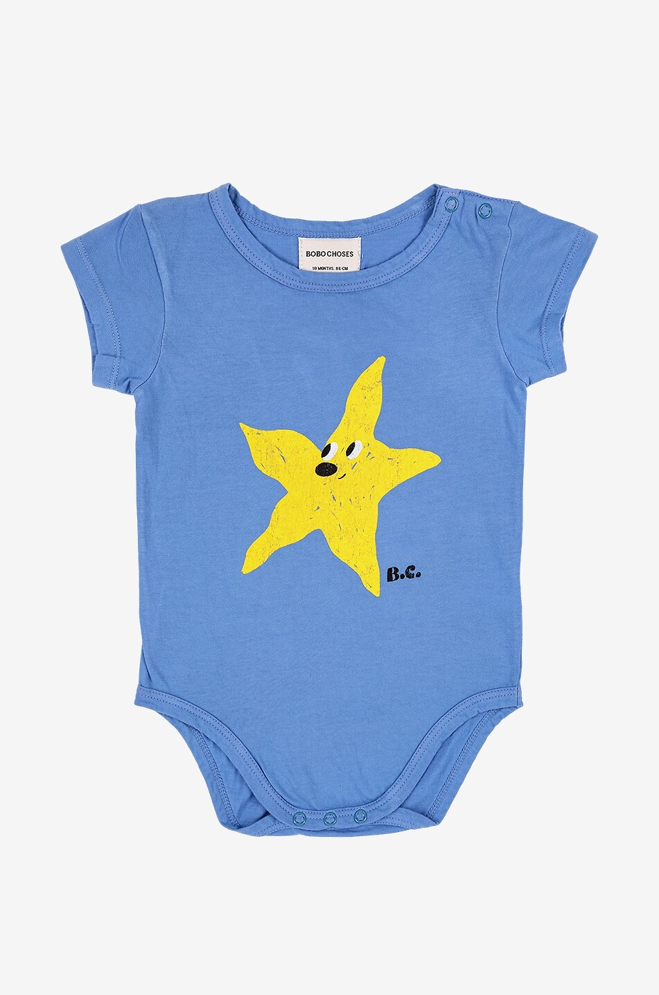 Baby-Body aus Bio-Baumwolle Starfish