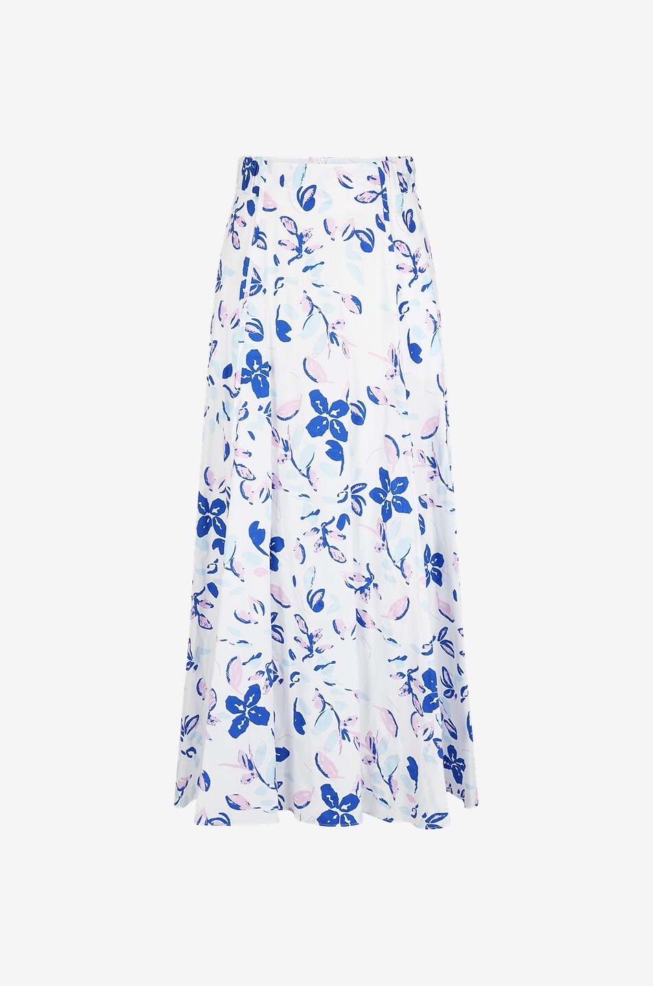 Jupe longue en coton Bold Flowers