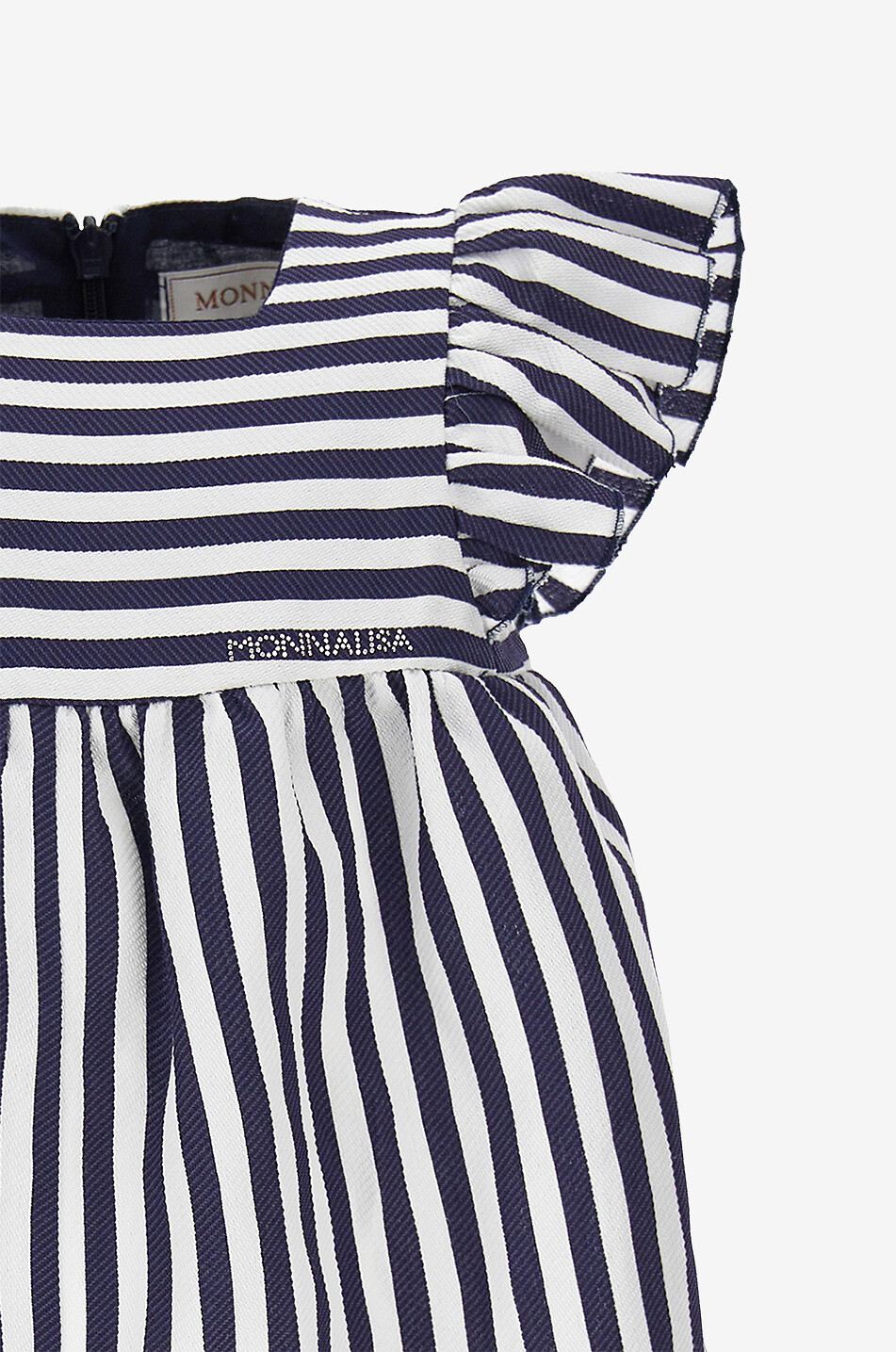 Gestreifter Mädchen-Kurzoverall
