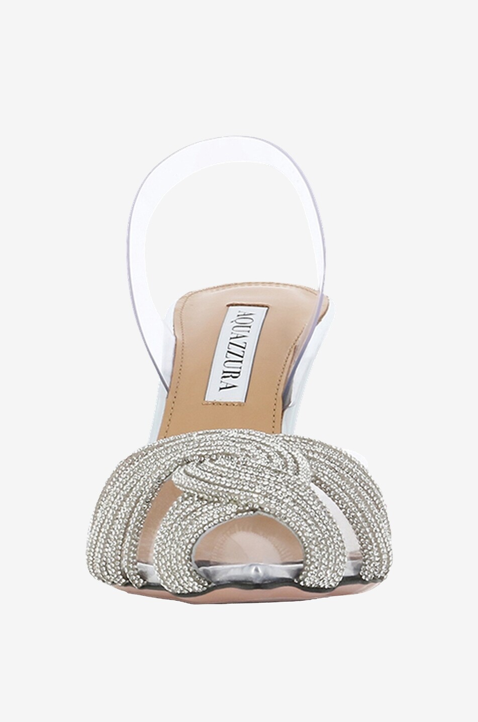AQUAZZURA Gatsby Sling 75 slingback pumps Women SILVER 2