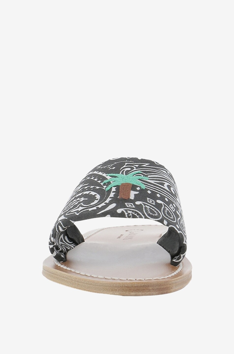 CALL IT BY YOUR NAME Capri bandana slides Women BLACK 2