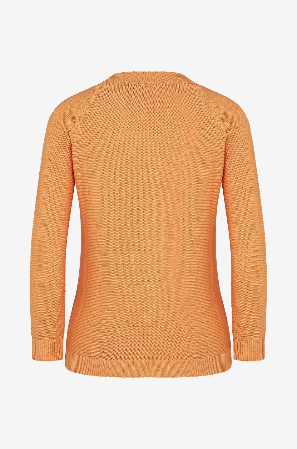 WEEKEND MAX MARA Leichter Moosstrick-Baumwollpullover Linz Damen ORANGE 2