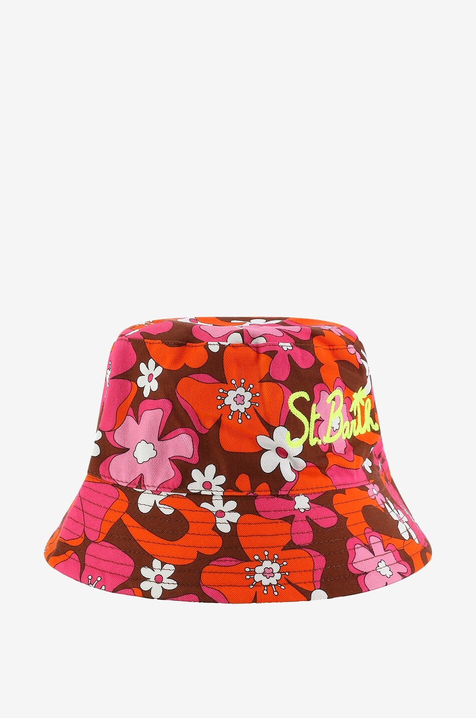 MC2 SAINT BARTH James cotton bucket hat Women MULTI COLOURED 2