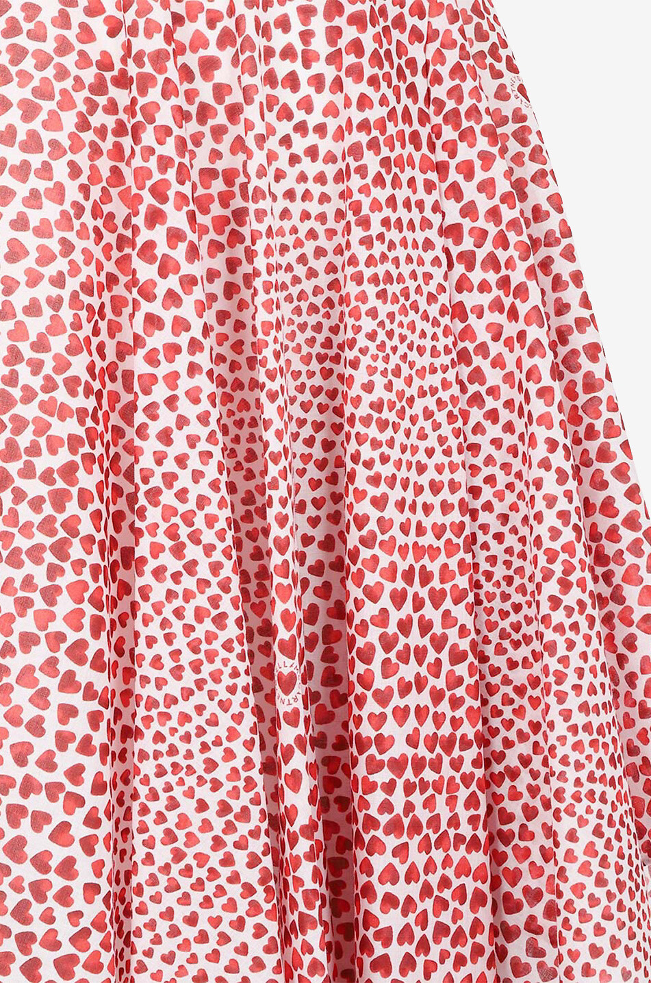 STELLA McCARTNEY Asymmetrisches Neckholder-Minikleid mit Ausschnitt Hearts Damen BUNT 3