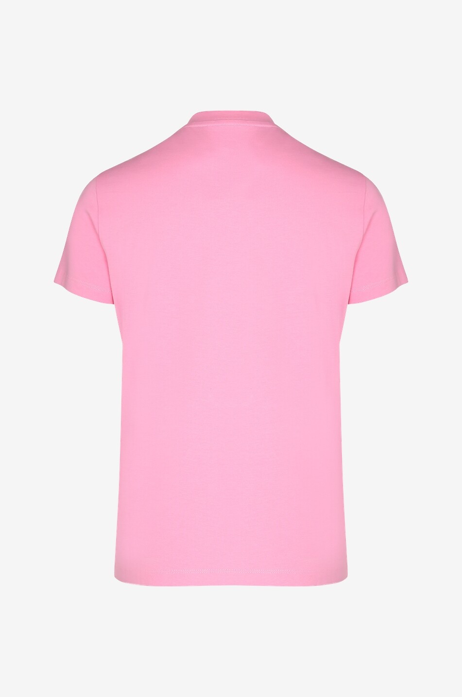 MONCLER Logo embroidery and patch-adorned short-sleeved T-shirt Women LIGHT PINK 2