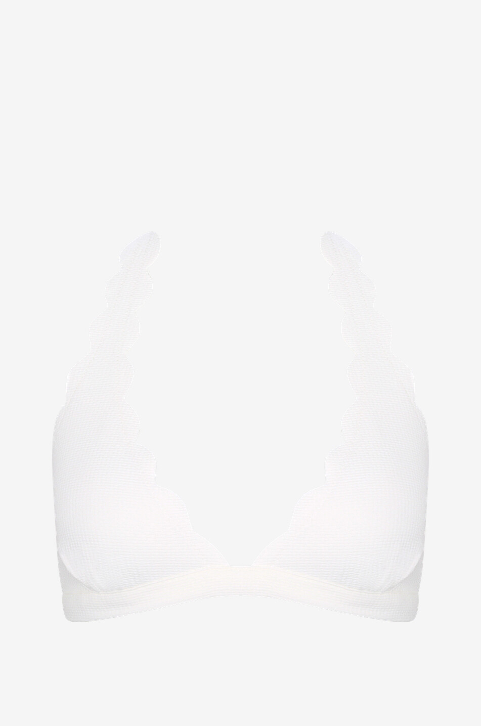 MARYSIA Spring swimsuit top Women WHITE 1