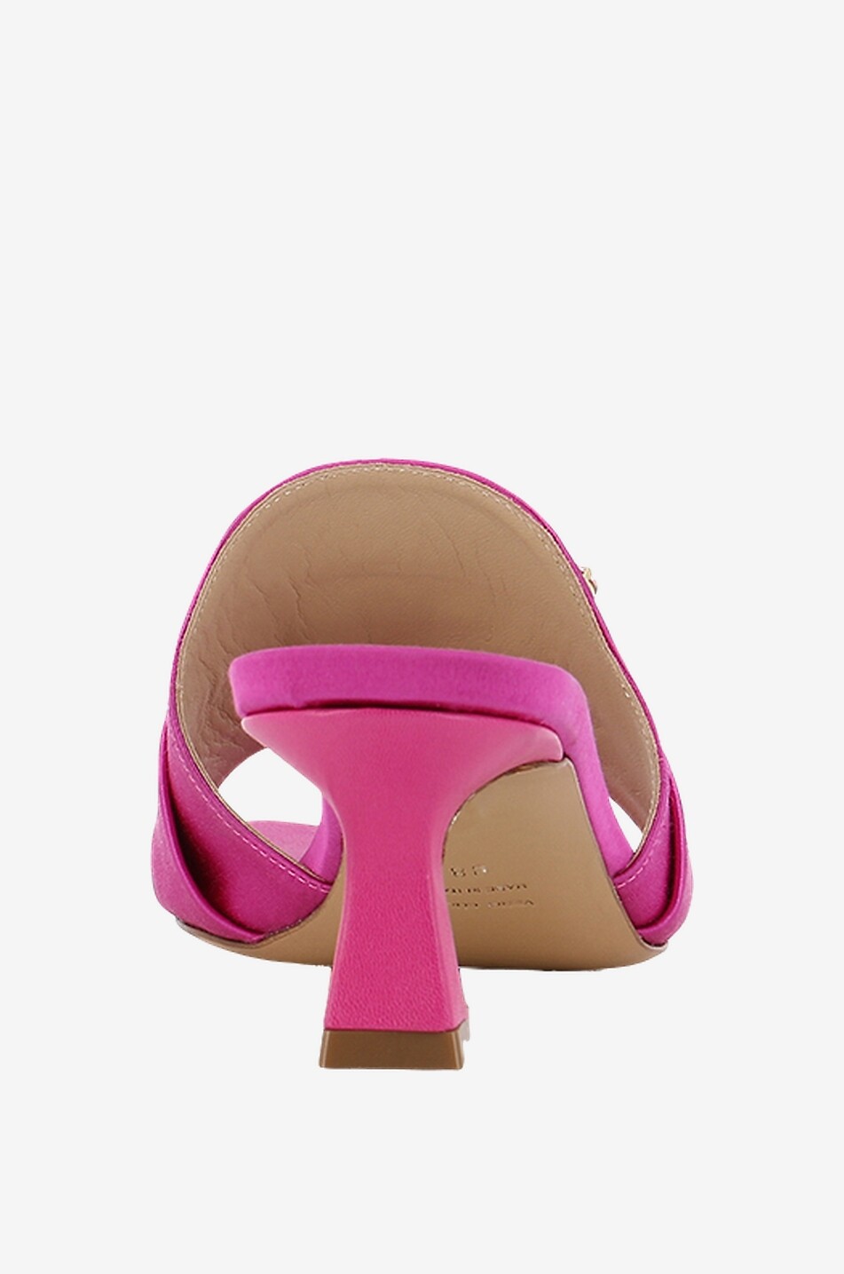 Basa 55 heeled satin mules