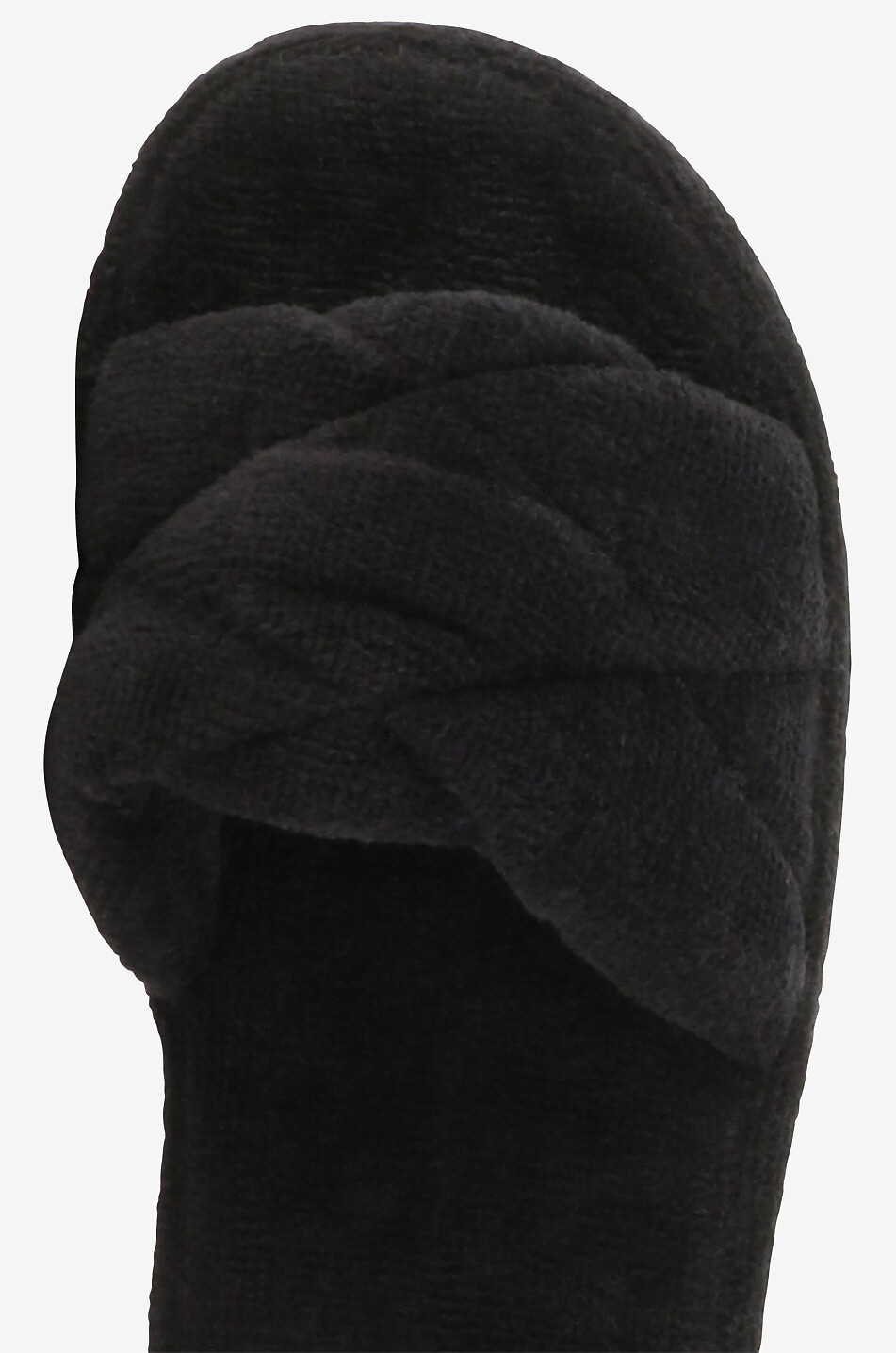 SKIN Pantoufles en coton Violetta Femme NOIR 5