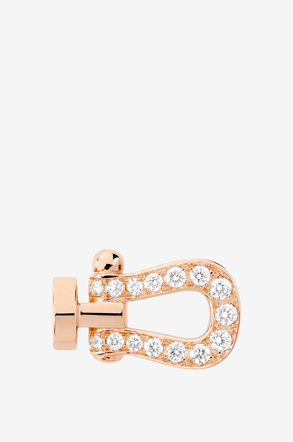 FRED PARIS Einzelner Roségold-Ohrring linkes Ohr Force 10 PM Damen ROSA 1