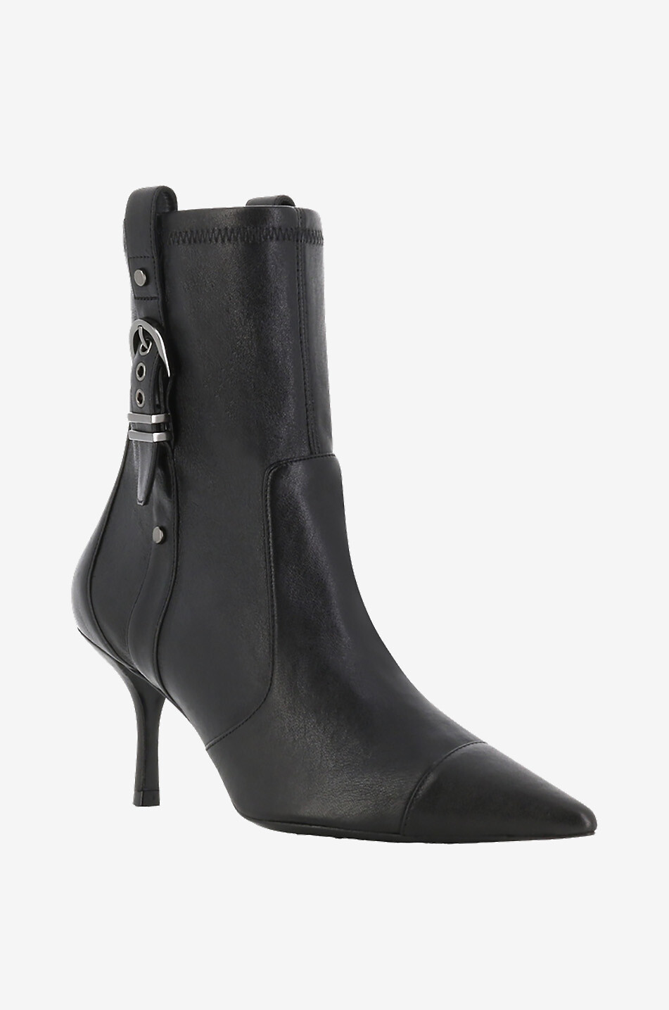 Absatzstiefeletten mit Zierschnallen Stuart Maverick 75
