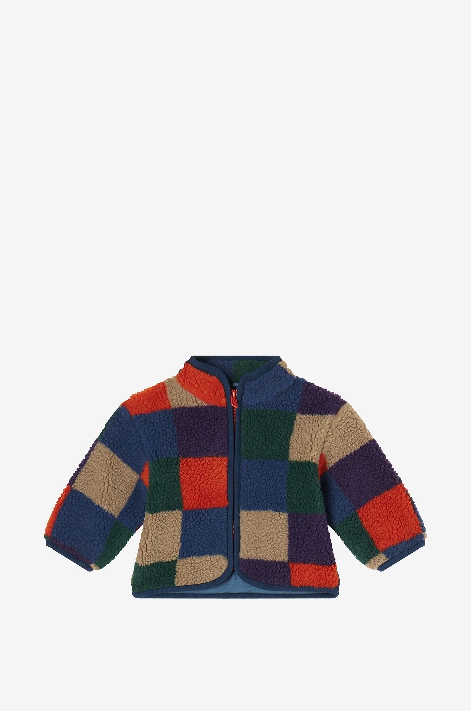 STELLA McCARTNEY KID Beste bébé en polaire Checkerboard Bébé MULTICOLORE 1