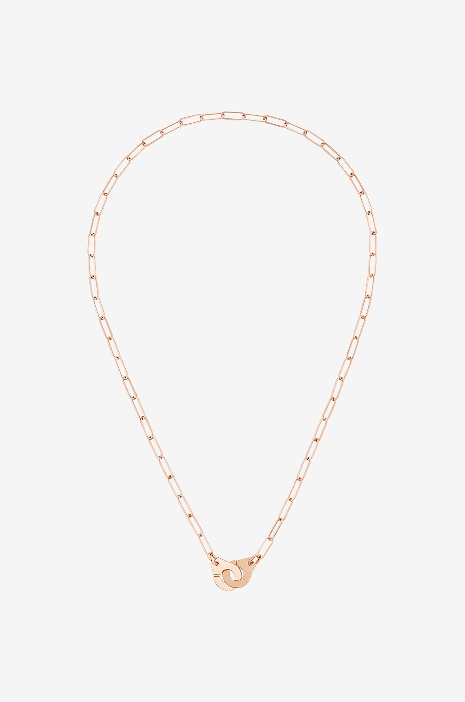 DINH VAN Collier en or rose Menottes R10 Femme ROSE 1