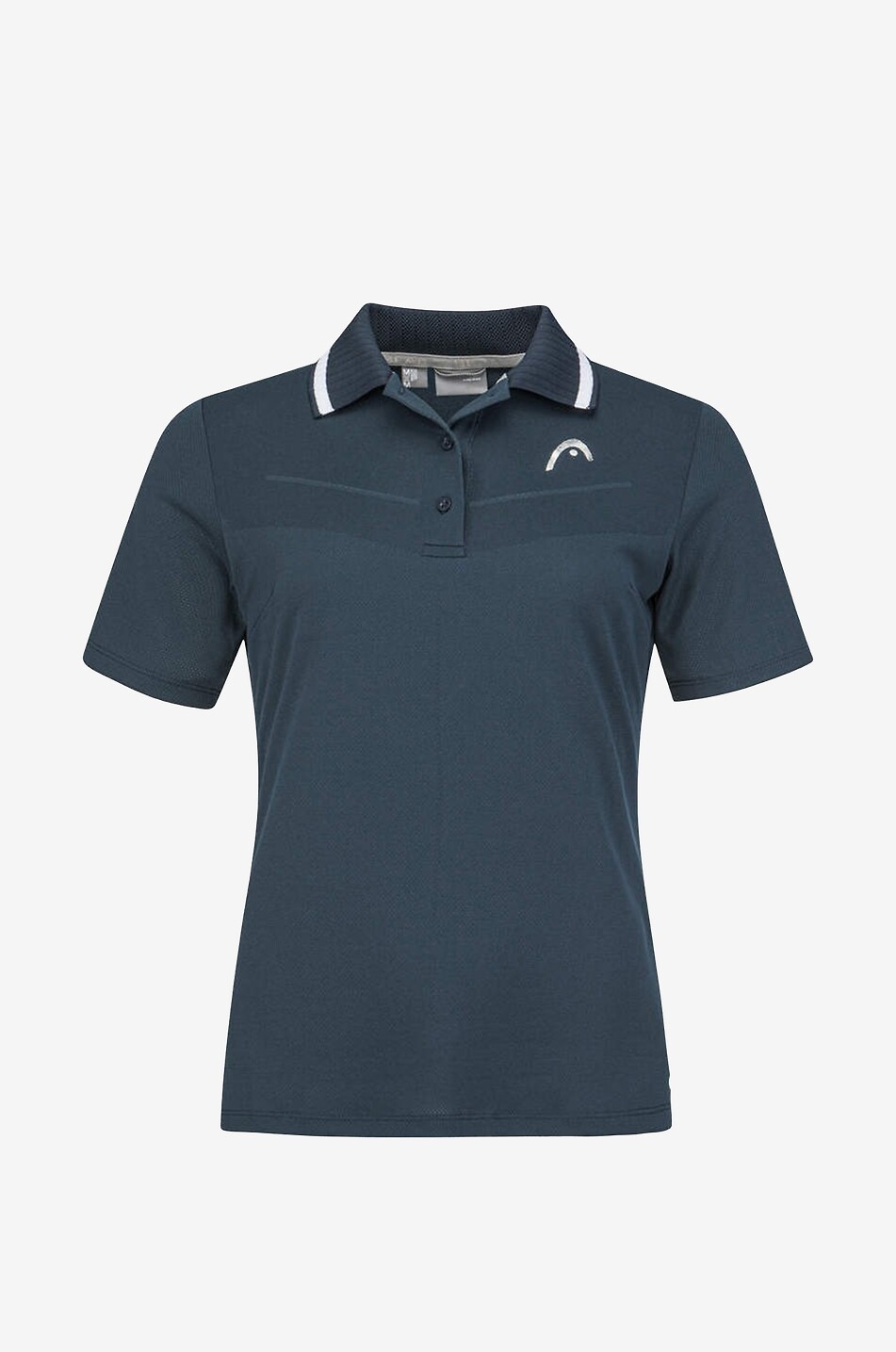 Performance short-sleeved tennis polo shirt